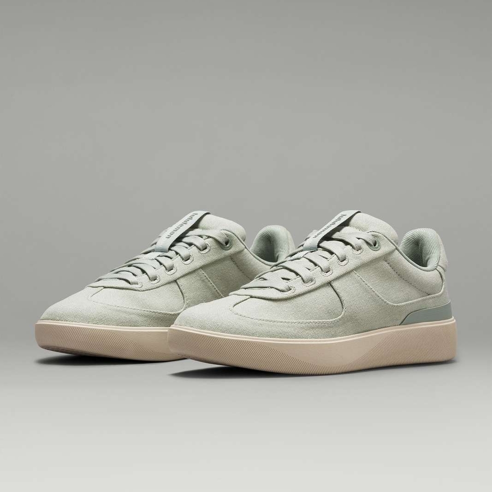 Lululemon Womens Cityverse Canvas Sneaker
Jade Grey / Natural Ivory / Palm Court